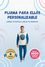 Pijama personalizada  para ellos