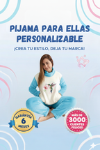 Pijama personalizada  para ellas