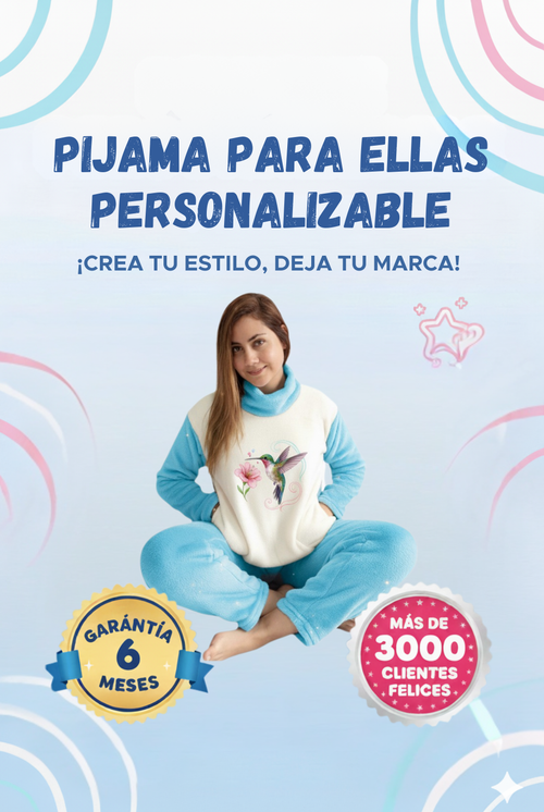 Pijama personalizada  para ellas